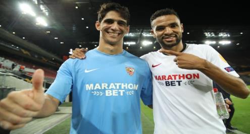 أسود الأطلس.. إعلام المغرب يتغنى بالنصيري وبونو بعد تأهل إشبيلية لنهائي الدوري الأوروبي